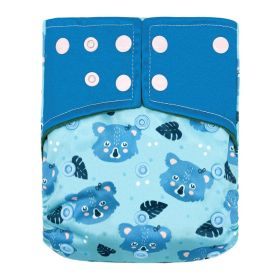 New square head bamboo charcoal fiber cloth diapers (Option: D29)