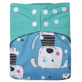 Baby Washable Bamboo Charcoal Cloth Diaper Pants Digital Printing (Option: NO11)