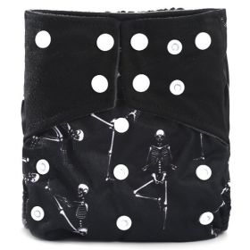Baby Washable Bamboo Charcoal Cloth Diaper Pants Digital Printing (Option: NO13)