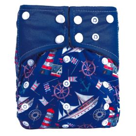 Baby Washable Bamboo Charcoal Cloth Diaper Pants Digital Printing (Option: NO25)