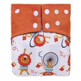 Baby Washable Bamboo Charcoal Cloth Diaper Pants Digital Printing (Option: NO31)