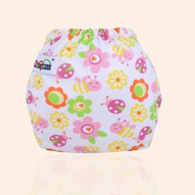 Adjustable Button Print Diaper Baby Supplies (Option: H)