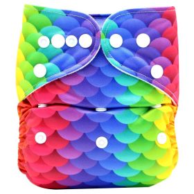 Pocket Baby Diapers, Washable Cloth Diapers (Option: B)