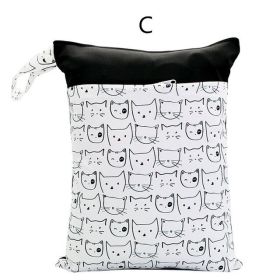 Baby Waterproof And Reusable Diaper Storage Bag (Option: C)