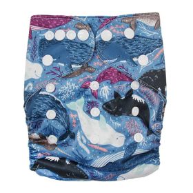 New Baby Washable Diaper Pants Pocket (Option: 7 color)