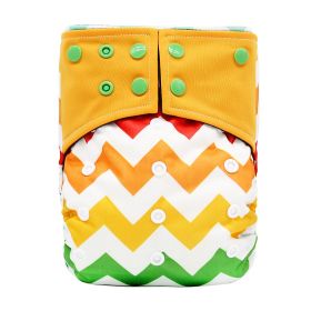 New square head bamboo charcoal fiber cloth diapers (Option: P12)