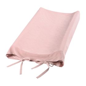 Baby Changing Station, Cotton Cover, Changing Table, Removable Cloth Cover (Option: Pink-32x16x4cm)