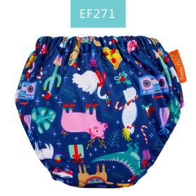 Baby Learning Pants Washable Diapers Cotton Diaper Pantsbaby Training Pants (Option: 10style-L)
