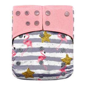 New square head bamboo charcoal fiber cloth diapers (Option: D21)