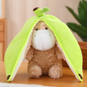 Household Fashion Banana Doll Decoration (Option: Khaki-30cm)