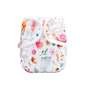 Rainbo&Iris Cute Fashion Cloth Diaper Cover With Rainbow Print Baby Gift Accessory (Option: Forest)