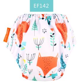 Baby Learning Pants Washable Diapers Cotton Diaper Pantsbaby Training Pants (Option: 3style-L)