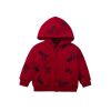 Baby Boy Dinosaur Print Pattern Fleece Thermal Zipper Coat