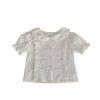 Baby Girl Solid Blouses Plaid Pattern Princess Skirt Sets