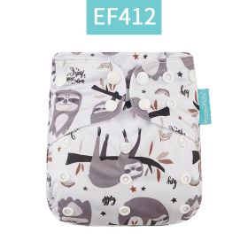 Quick-drying Napped Fabric Breathable And Comfortable Pattern Baby Learning Pants (Option: 18style-Onesize)