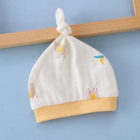 Boneless Soft Cotton Baby Warm Hat (Option: Baby elephant hat-One size)