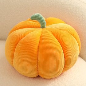 Colorful Pumpkin Pillow Halloween Plush Toy (Option: Orange-55cm)