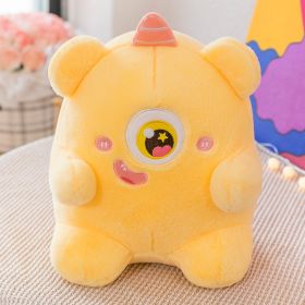 Cute Cartoon Plush Toy Doll Birthday Gift (Option: Yellow-40cm)